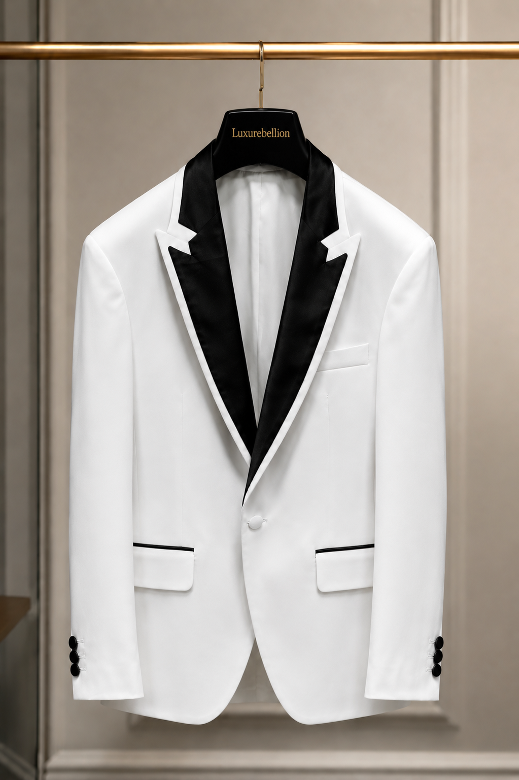 Noir Éclipse Tuxedo Blazer