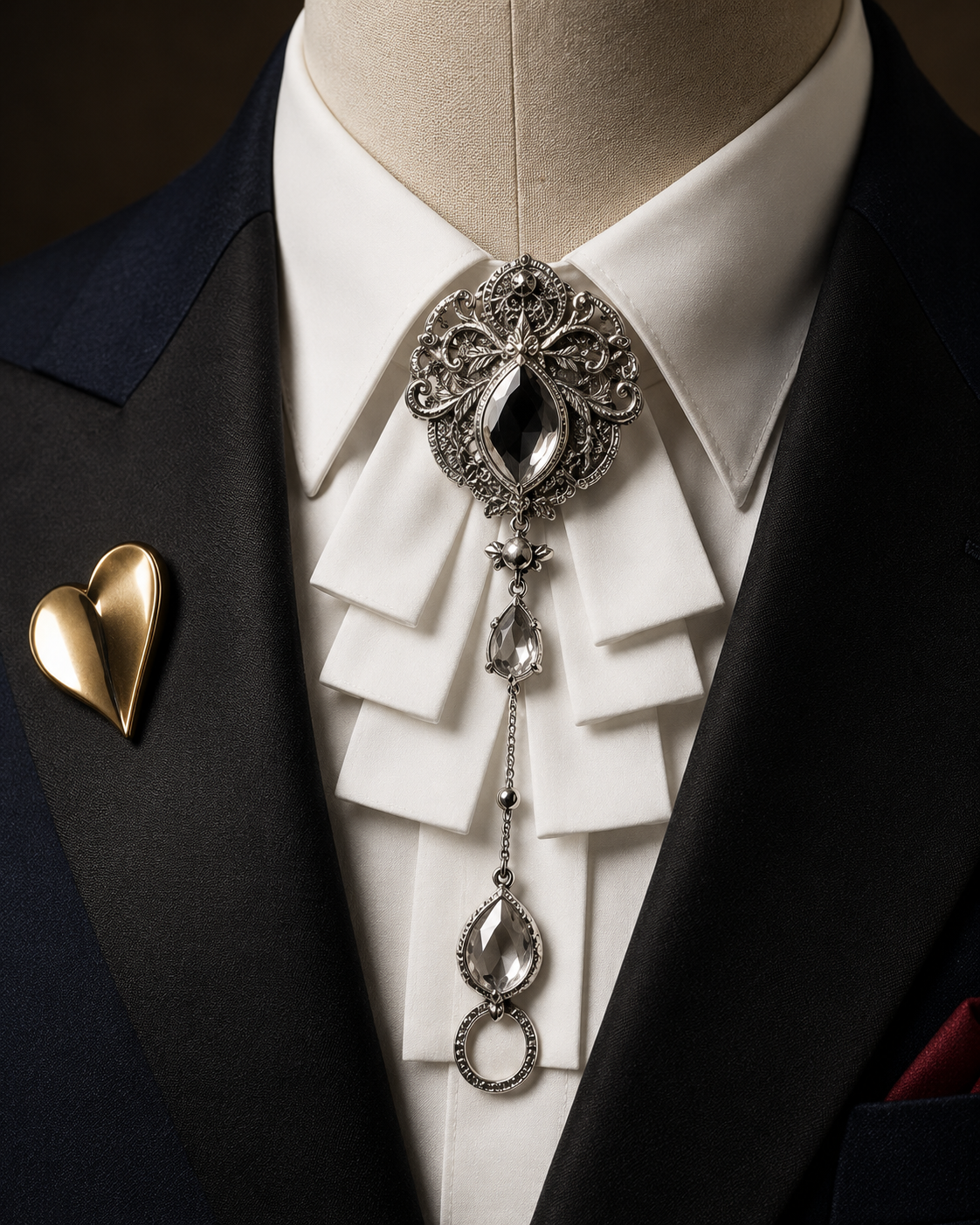 Azure Sovereign Tuxedo Jacket