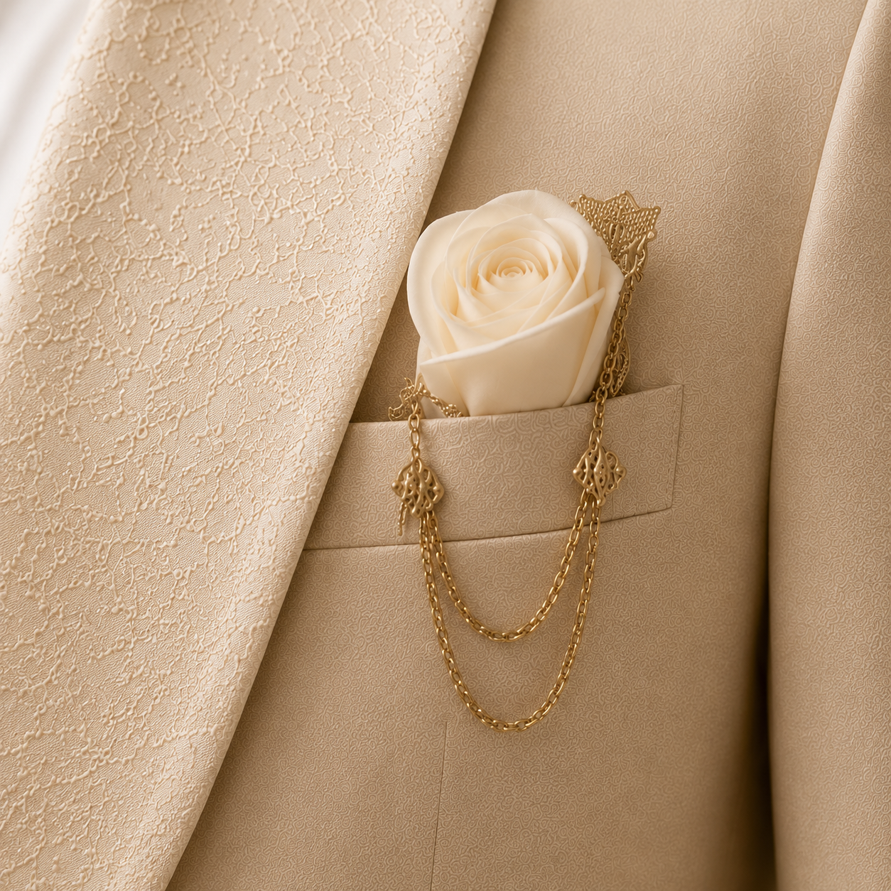Avorio Tuxedo Blazer