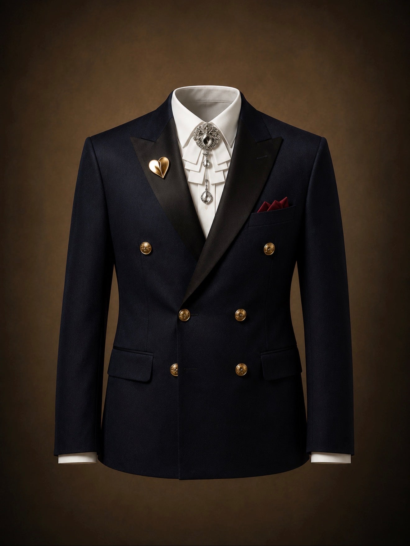 Azure Sovereign Tuxedo Jacket